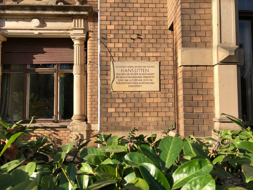 Das Geburtshaus von Hans Litten in der Burgstraße in Halle: Die Lebensgeschichte des Anwalts ist noch zu wenig bekannt.