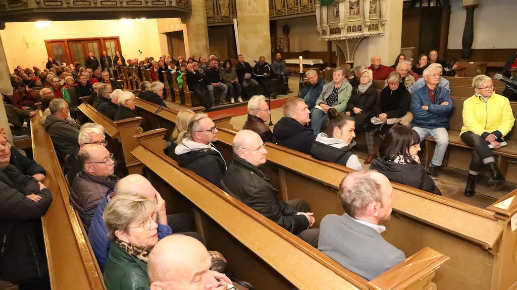 Die Jacobikirche war gut gefüllt.