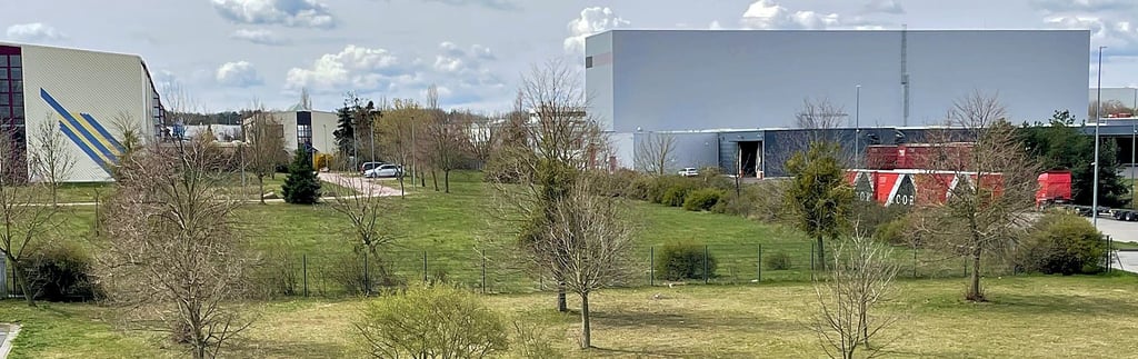 Blick auf Teile des IGP, deren Fläche nahezu ausgelastet ist. Die Stadt plant deshalb eine Erweiterung des Areals.