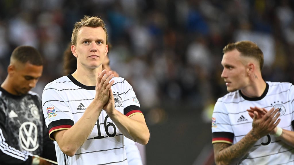 Lukas Klostermann und David Raum gemeinsam im DFB-Trikot: Dieses Bild kann es auch bei der WM in Katar wieder geben.