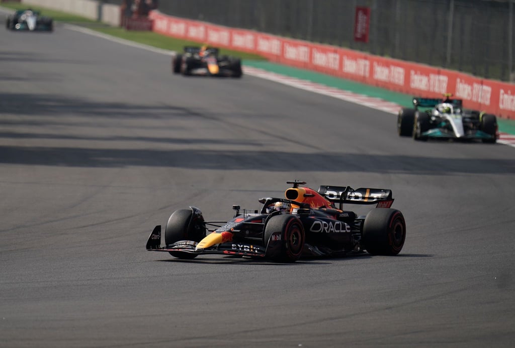 Fuhr auch in Mexiko als Erster über den Zielstrich: Max Verstappen.