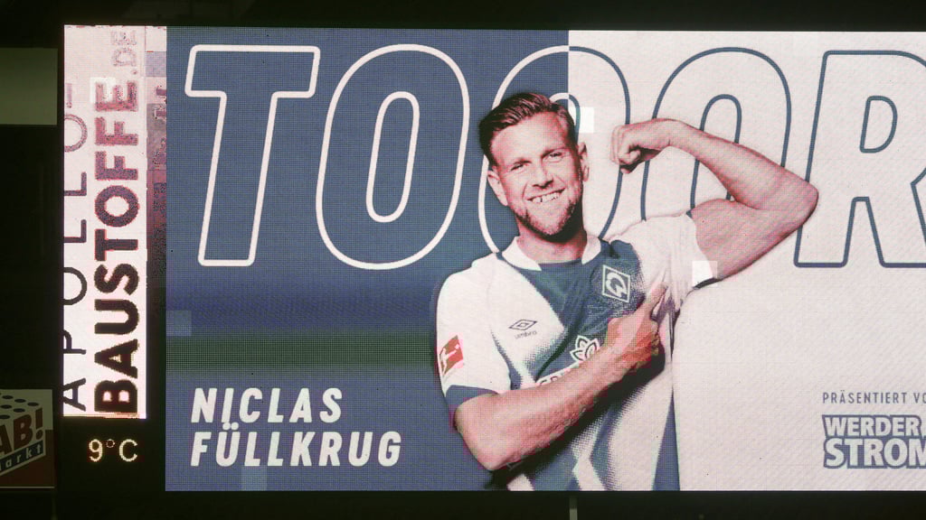 Niclas Füllkrug sorgt bei Werder Bremen immer wieder für Torjubel.