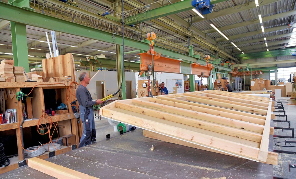 Vor 30 Jahren begann die Haus-Produktion in Elsnigk. Im kommenden Jahr soll viel passieren und die Produktion effektiver gestaltet werden.
