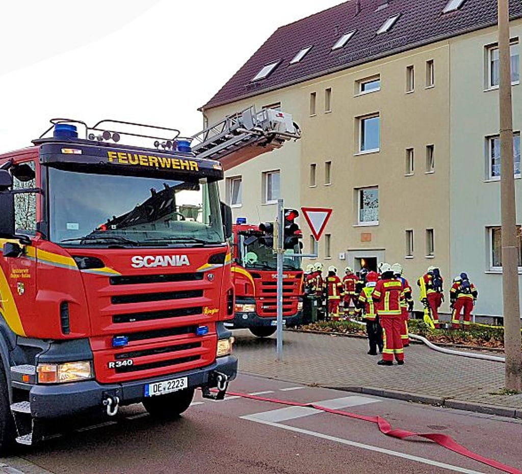 Im Triftweg hat es am Freitag in einer Wohnung gebrannt.