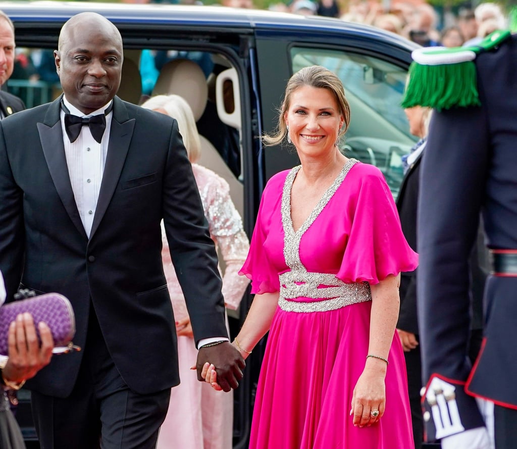Prinzessin Märtha Louise und ihr Verlobter Durek Verrett bei den Feierlichkeiten zum 18. Geburtstag von Norwegens Erbprinzessin Ingrid Alexandra.
