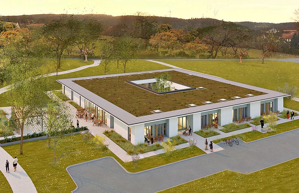 So soll das künftige Hospiz in Bad Kösen aussehen. Ende nächsten Jahres soll das Haus eingeweiht werden.