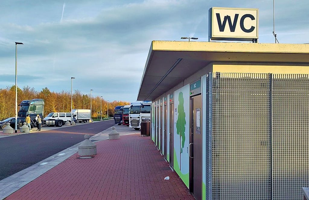 Der ACE hat auch den Rastplatz „Sülzegrund“ an der A14 bei Magdeburg getestet.