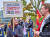 Protest gegen die hohen Dönerpreise: In Großstädten wie Frankfurt oder auch Berlin kostet eine Portion mehr als zehn Euro.