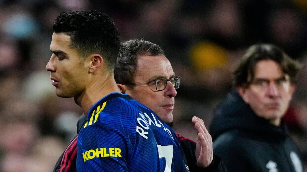 Ronaldo und Rangnick sind bei United keine Freunde geworden.