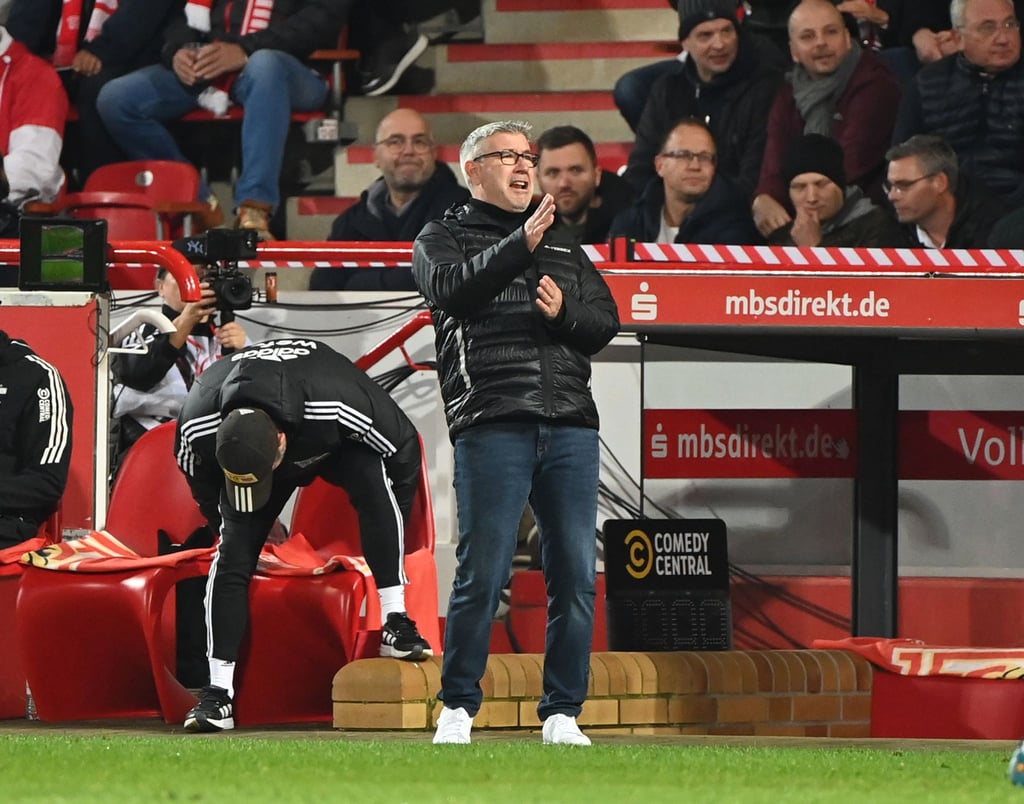 Trainer Urs Fischer vom 1. FC Union reagiert.