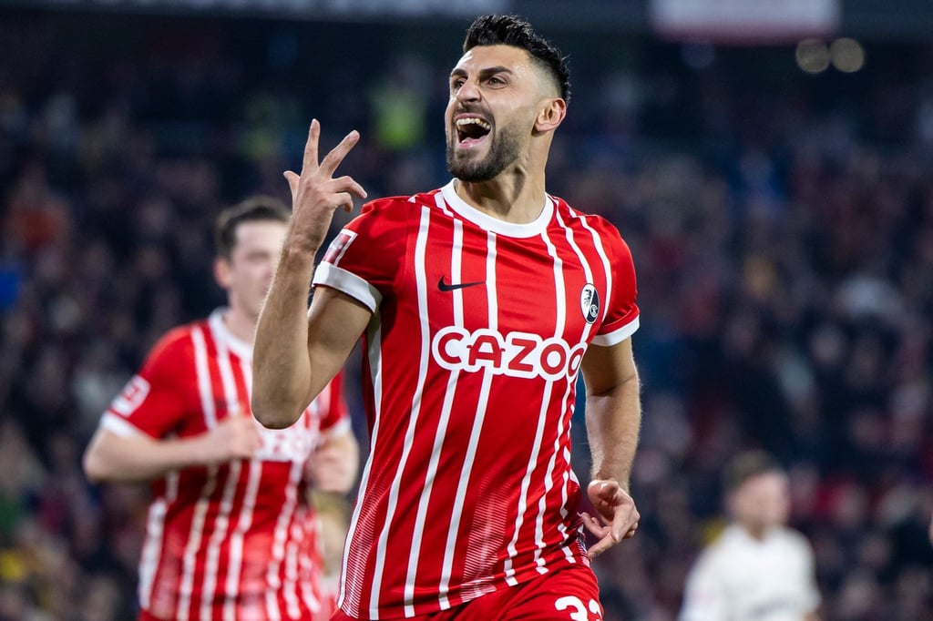 Freiburgs Vincenzo Grifo erzielte gegen Union einen Hattrick.