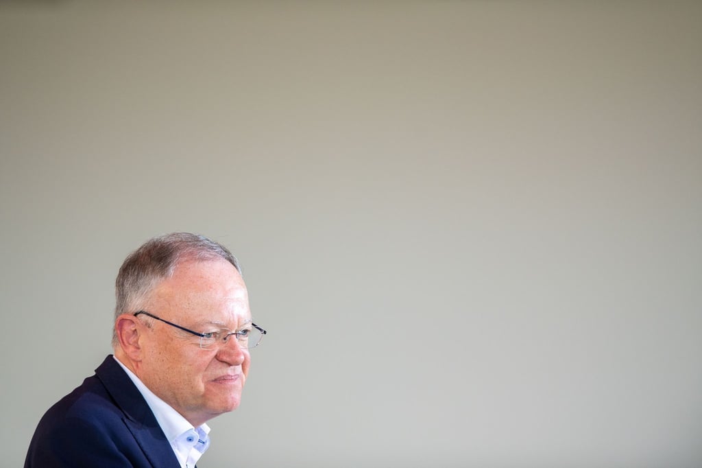 Stephan Weil beim Landesparteitag der SPD.