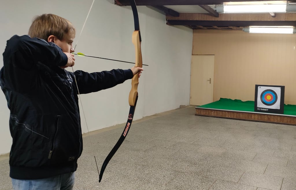 Sebastian Ladewig ist nicht nur Sportschütze im Verein, sondern schon jetzt vom Bogenschießen begeistert. Er setzt sich für die neue Sparte ein.