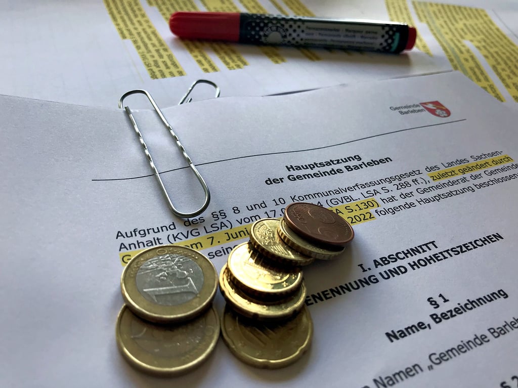Die aktualisierte Hauptsatzung der Gemeinde Barleben soll dem Gemeindebürgermeister mehr Freiraum bei der eigenverantwortlichen Entscheidung über finanzielle Ausgaben einräumen.