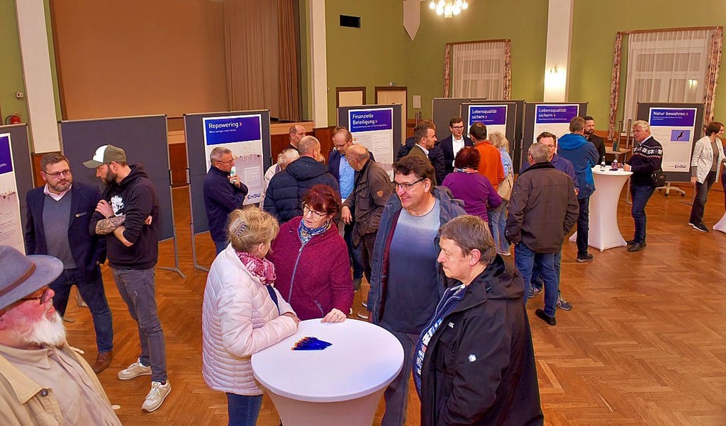 Zum Bürgerdialog wurde in das Kulturhaus eingeladen.
