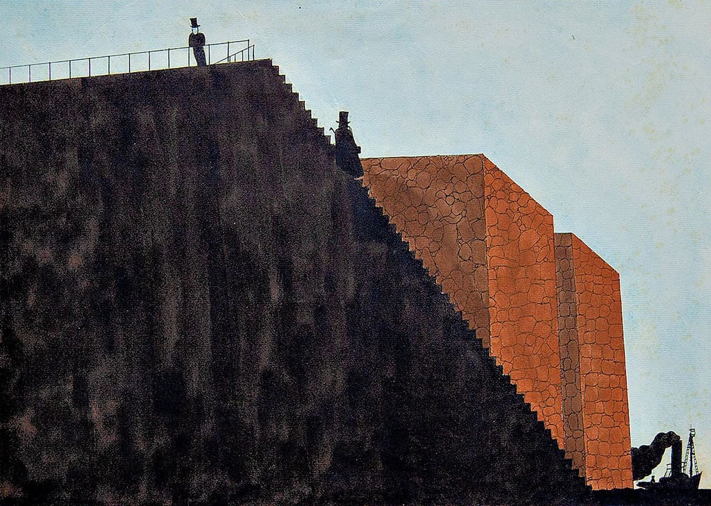 T. Lux Feininger und „Der Mann, der Donnerstag war“ von 1929.