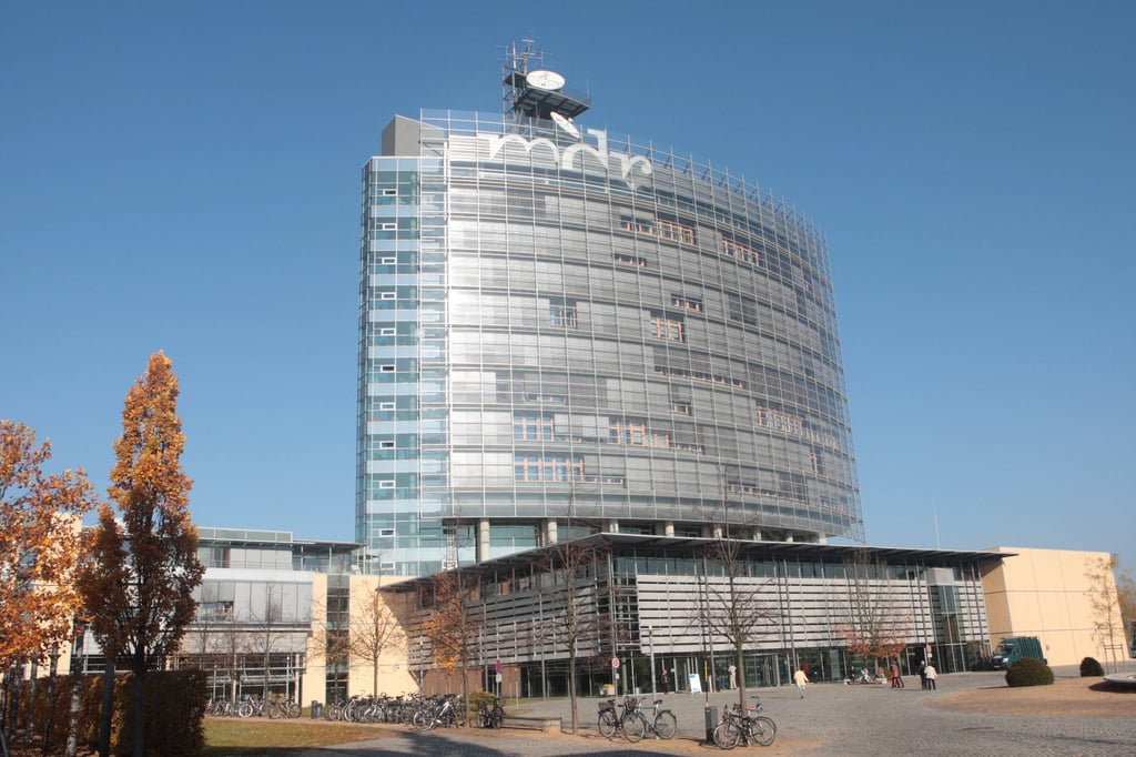 Die MDR-Zentrale in Leipzig.