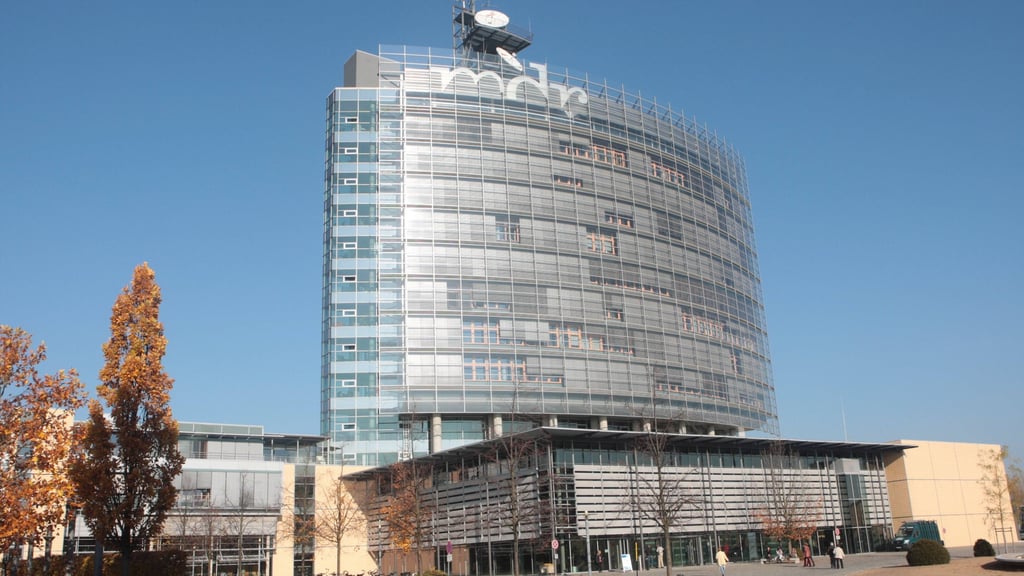 Die MDR-Zentrale in Leipzig.