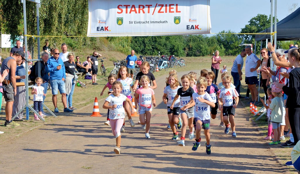 Der Immekather Lauf im September ist einer der Höhepunkte im Vereinsleben. Ab dem kommenden Jahr findet die Veranstaltung mit einem neuen Vereinslogo statt. Dafür haben sich der Vorstand und Mitglieder entschieden.