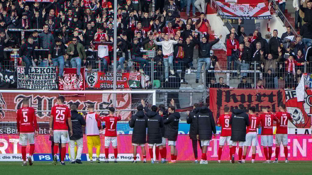 Die HFC-Fans stehen trotz einer schwachen Hinrunde hinter ihrem Team.