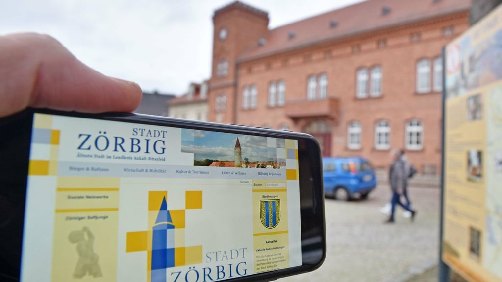 Verwaltungsleistungen sollen in Zörbig auch digital erreichbar sein. Dafür gibt es zwei Projekte.
