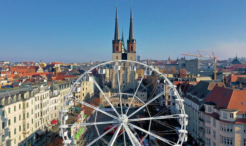 Weihnachtsmarkt in Halle auf dem Hallmarkt Das erwartet die Besucher