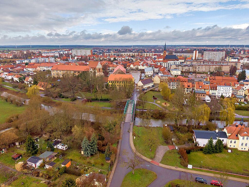 Wolmirstedt könnte als Wohn- und Industriestandort von der Intel-Ansiedlung profitieren.