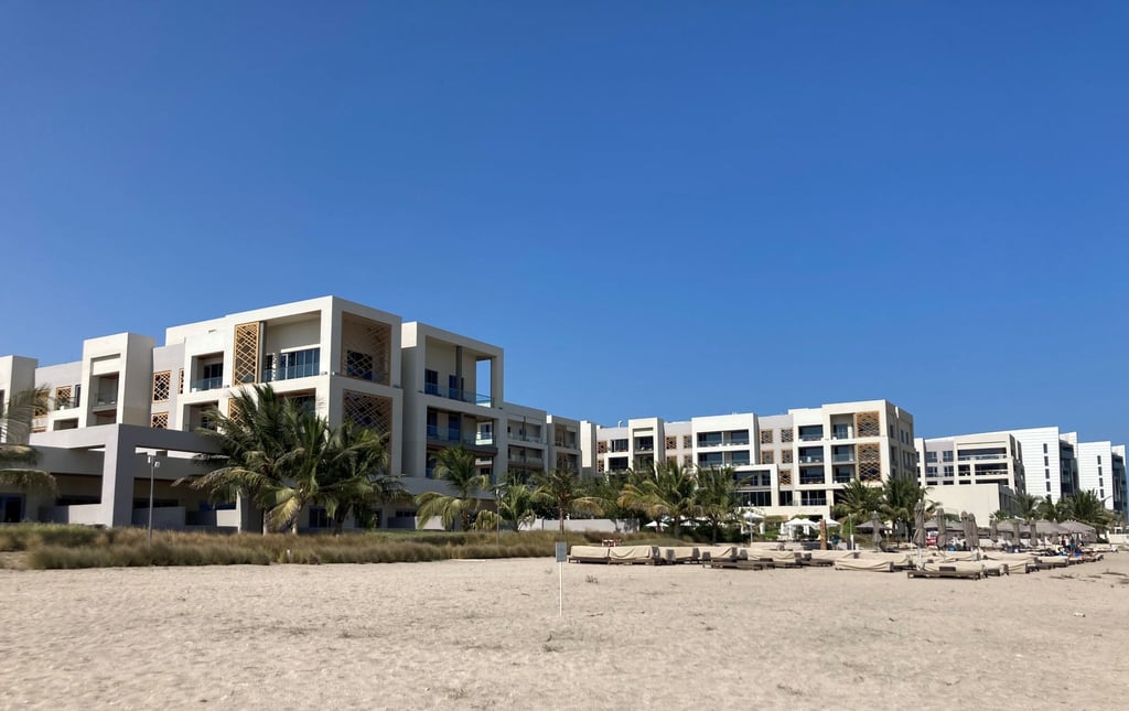 Das Teamhotel der deutschen Mannschaft in Maskat.