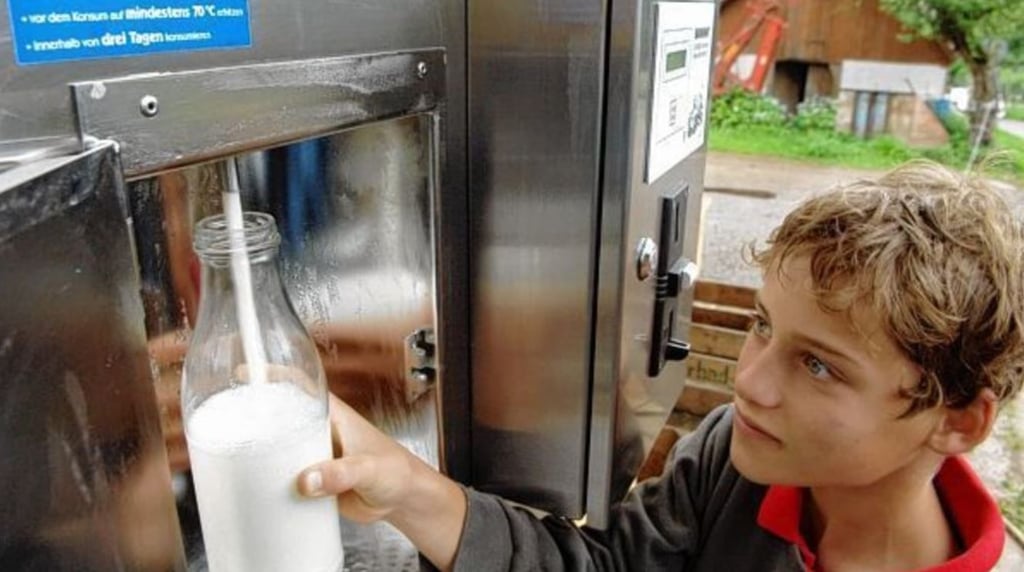 Zahlreiche Milchautomaten in Magdeburg und Sachsen-Anhalt sind abtransportiert und werden nun verkauft. Wir zeigen, was dahinter steckt. Symbolbild: