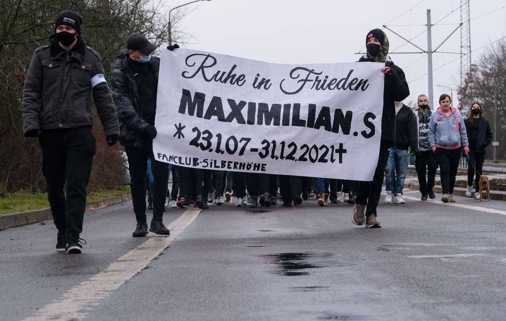 Mit einer Kundgebung hatten Freunde und Familienangehörige nach dem Unfall an den tödlich verunglückten Schüler erinnert.