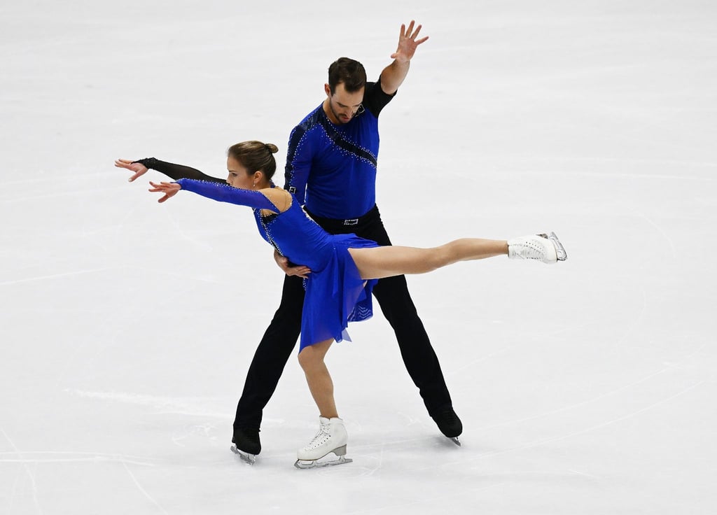 Konnten Platz Zwei für sich entscheiden: Alisa Efimowa und Ruben Blommaert bei der Nebelhorn Trophy.