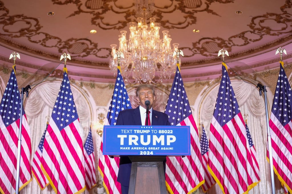Bewirbt sich ein weiteres Mal um die US-Präsidentschaft: Donald Trump.