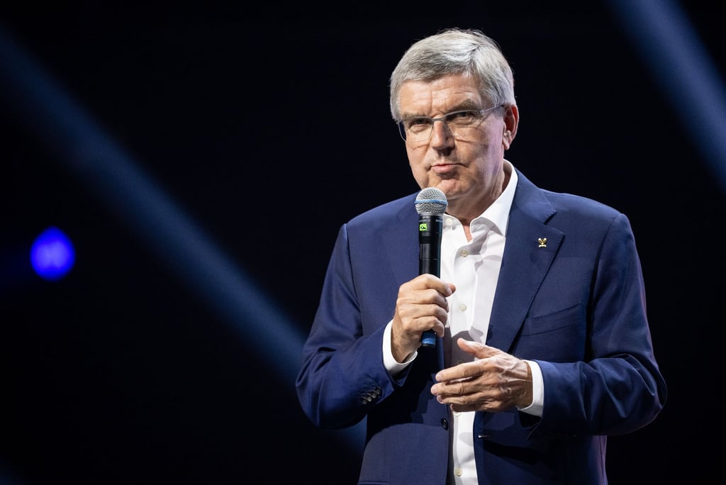 IOC-Präsident Thomas Bach hatte die WM in Italien besucht.