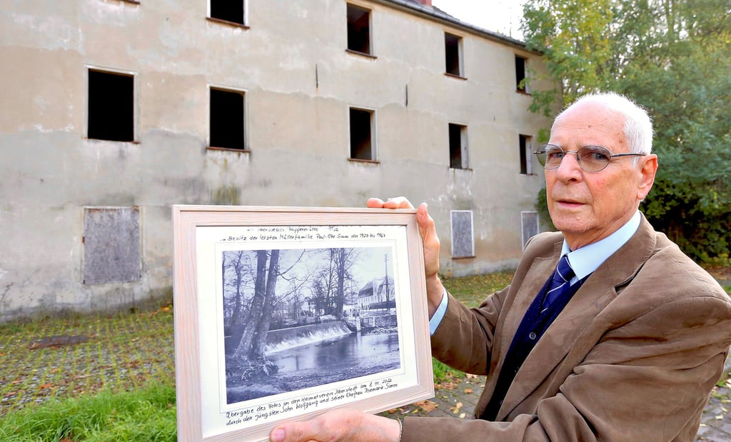 Für Wolfgang Simm ist es ein trauriger Anblick. Kaum jemand in Ilberstedt weiß noch, dass hier einst eine der größten Mühlen an der Wipper betrieben wurde. Sein Bruder war der letzte Müller im Dorf.