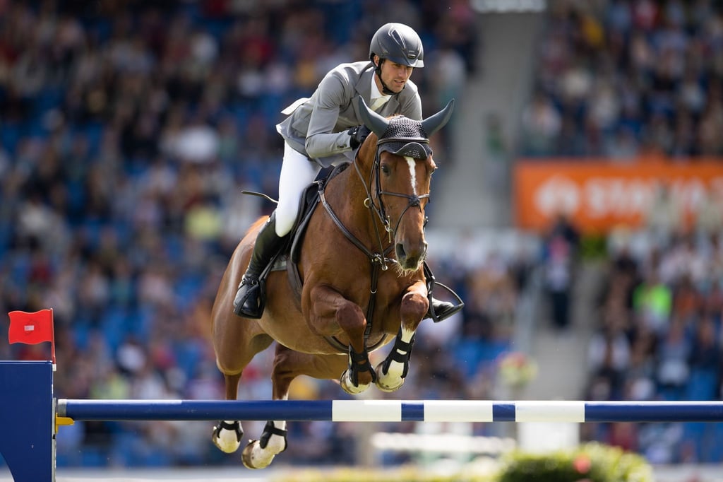 Der deutsche Springreiter Christian Kukuk konnte die Global Champions Tour in Rom für sich entscheiden.