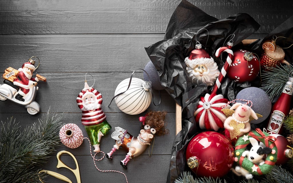 Solche witzigen Weihnachtsfiguren bringen Spaß an den Baum.