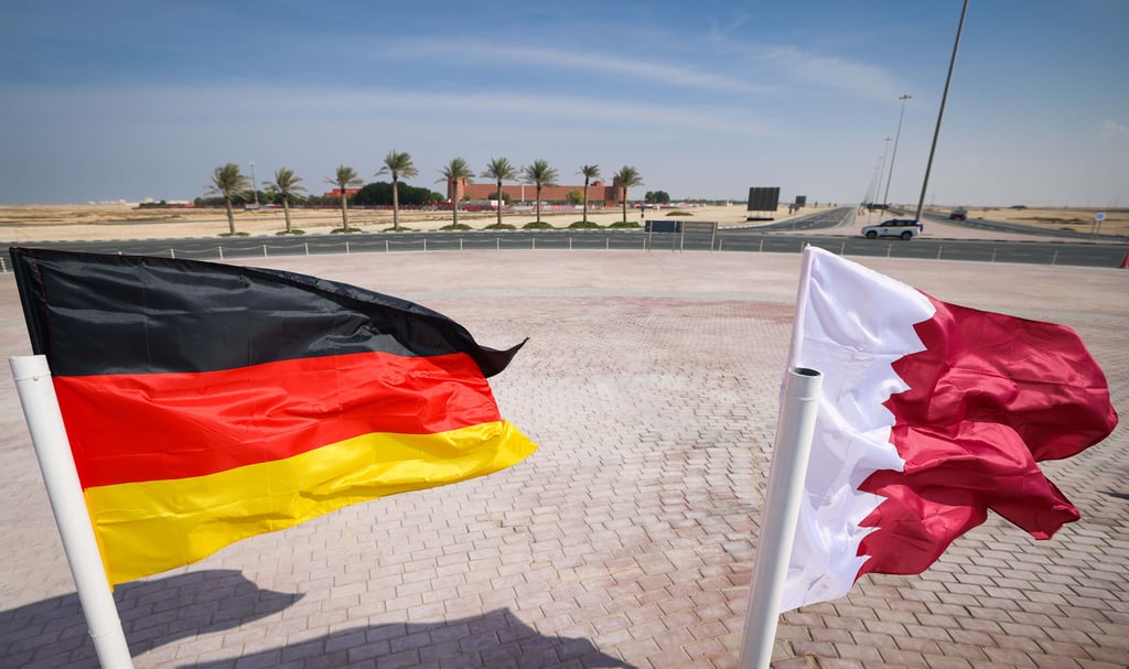 Vor der Fußball-WM in Katar - WM-Quartier DFB