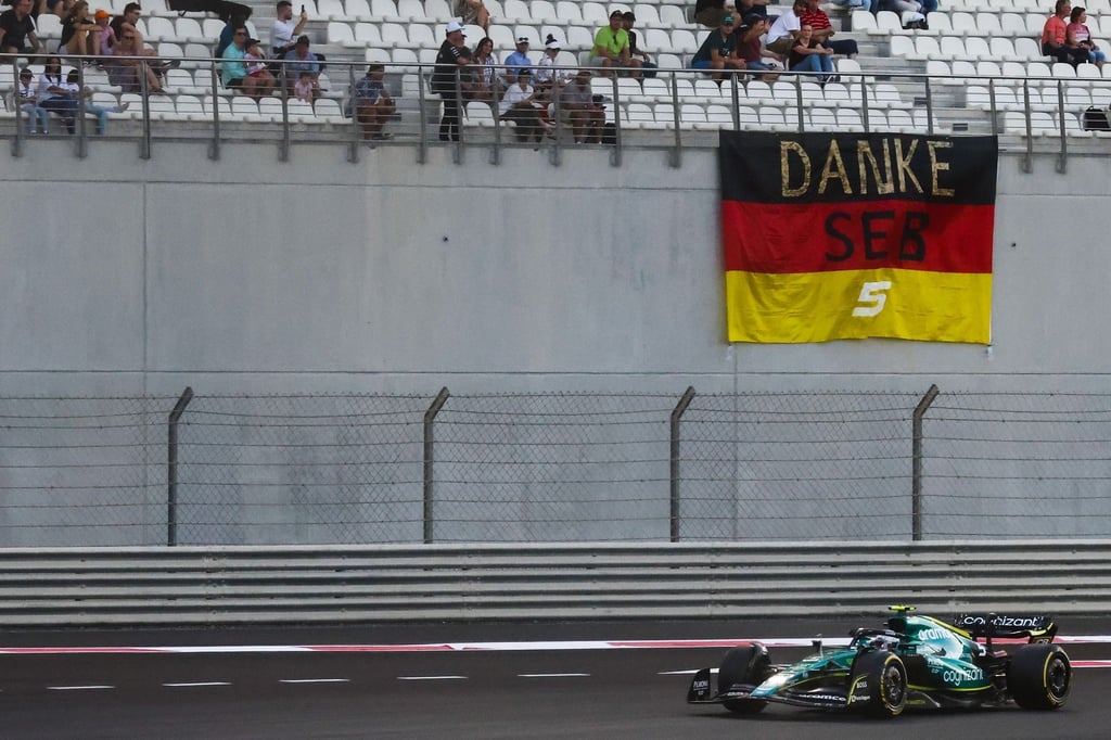 Sebastian Vettel gibt beim Großen Preis von Abu Dhabi seinen Abschied von der Formel 1.