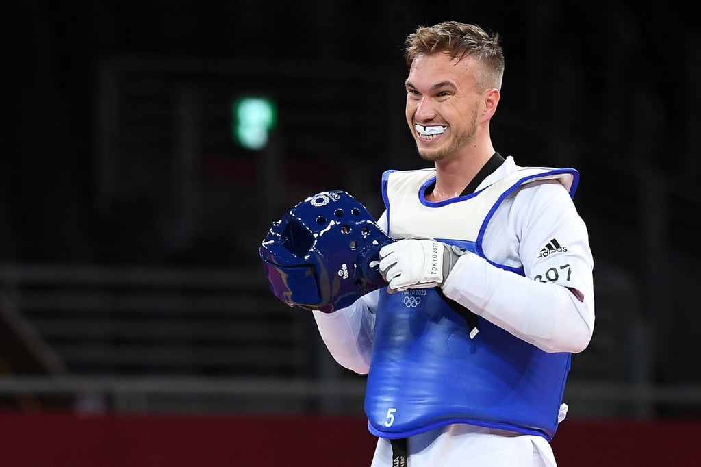 Der Teakwondo-Weltmeister von 2017: Alexander Bachmann.