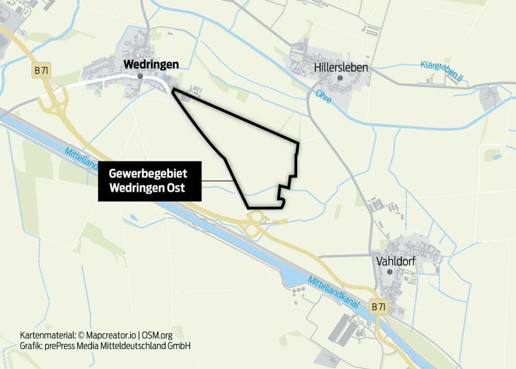 Die Stadt Haldensleben möchte ein Vorkaufsrecht erwirken, um bei Wedringen das Gewerbegebiet Ost etablieren zu können. Das stößt bei Bürgern und Ortschaftsräten auf Unmut, denn sie fürchten ein hohes Verkehrsaufkommen im Ort.