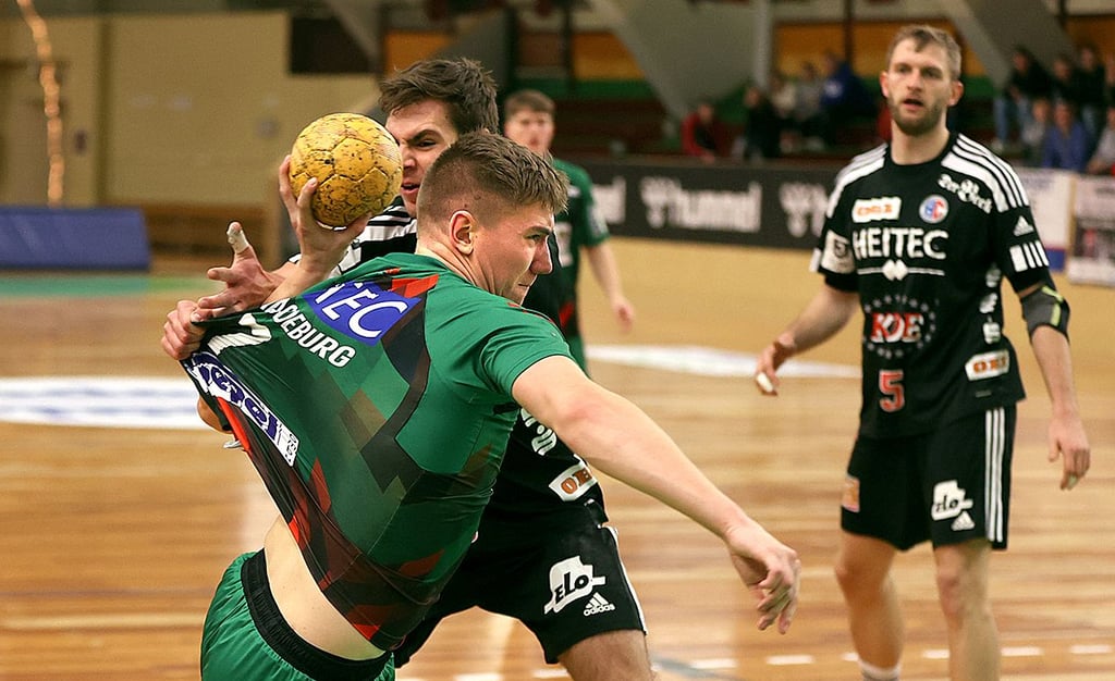 Josias Liehr war gegen Erlangen dreimal erfolgreich. Doch zum Sieg reichte es den Grün-Roten auch diesmal nicht.