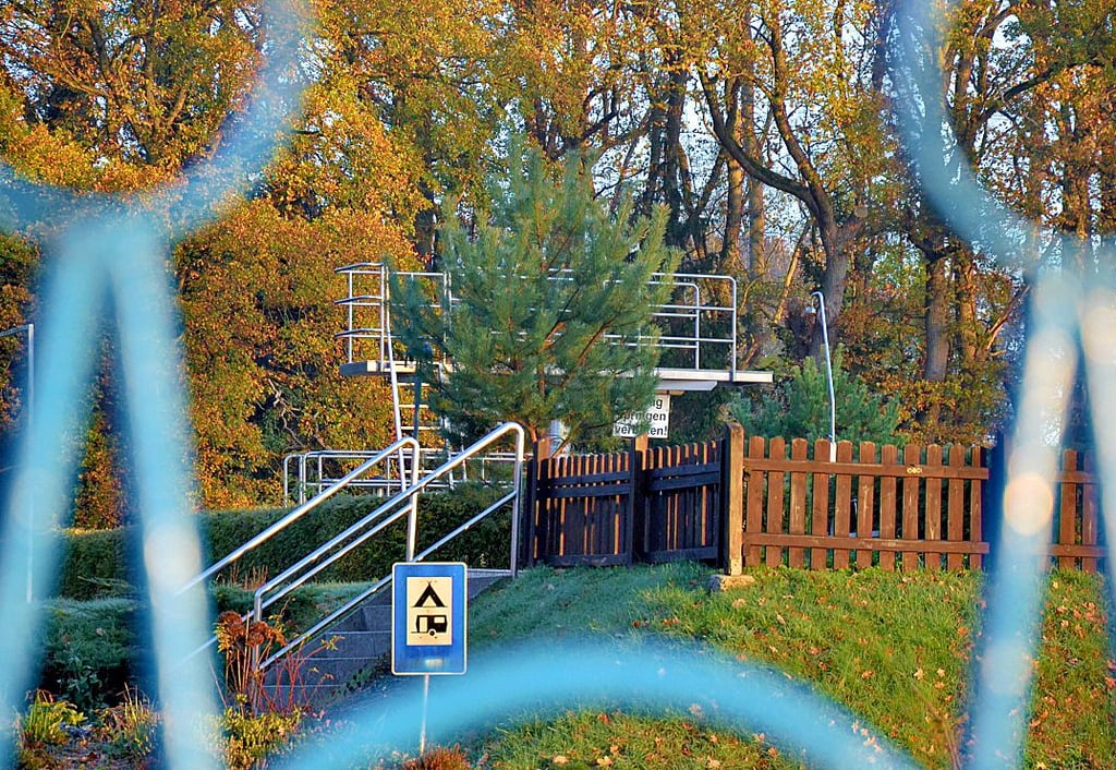 Winterruhe herrscht derzeit im Waldbad Dähre. Vor der neuen Saison müssen noch einige Arbeiten erledigt werden.