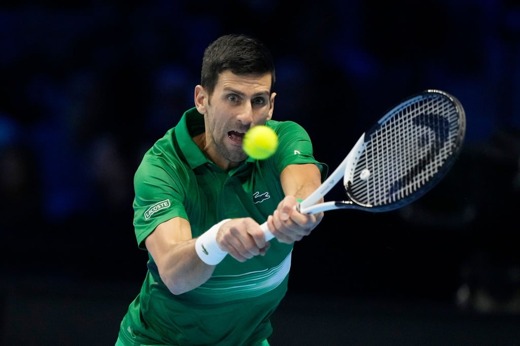 Mit einem Sieg bei den ATP-Finals würde Novak Djokovic mit dem bisherigen Rekordhalter Roger Federer gleichziehen.