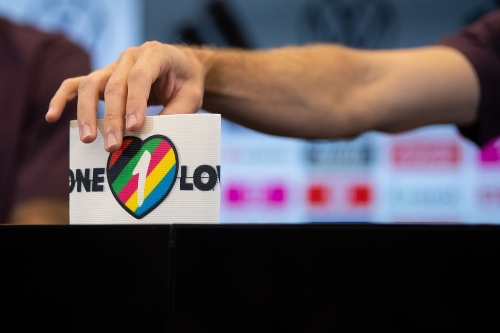 England will bei der WM mit der One-Love-Kapitänsbinde auflaufen.
