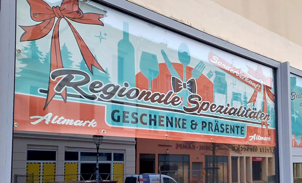 In der Breiten Straße (Fußgängerzone) in Stendal werden ab 18. November regionale Spezialitäten angeboten.