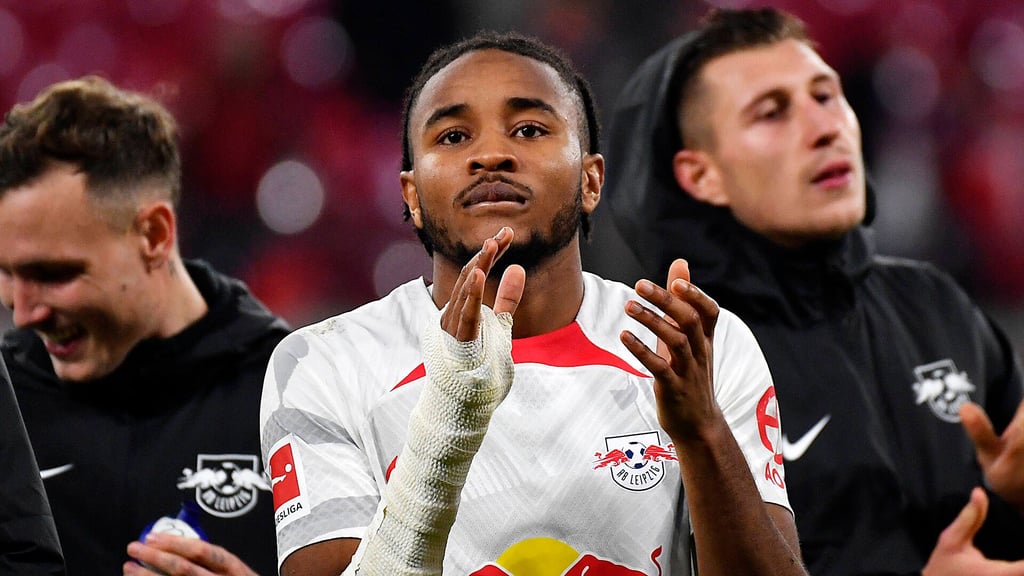 Adieu, Christo? Nkunku könnte in der Rückrunde seine letzten Spiele für RB absolvieren.