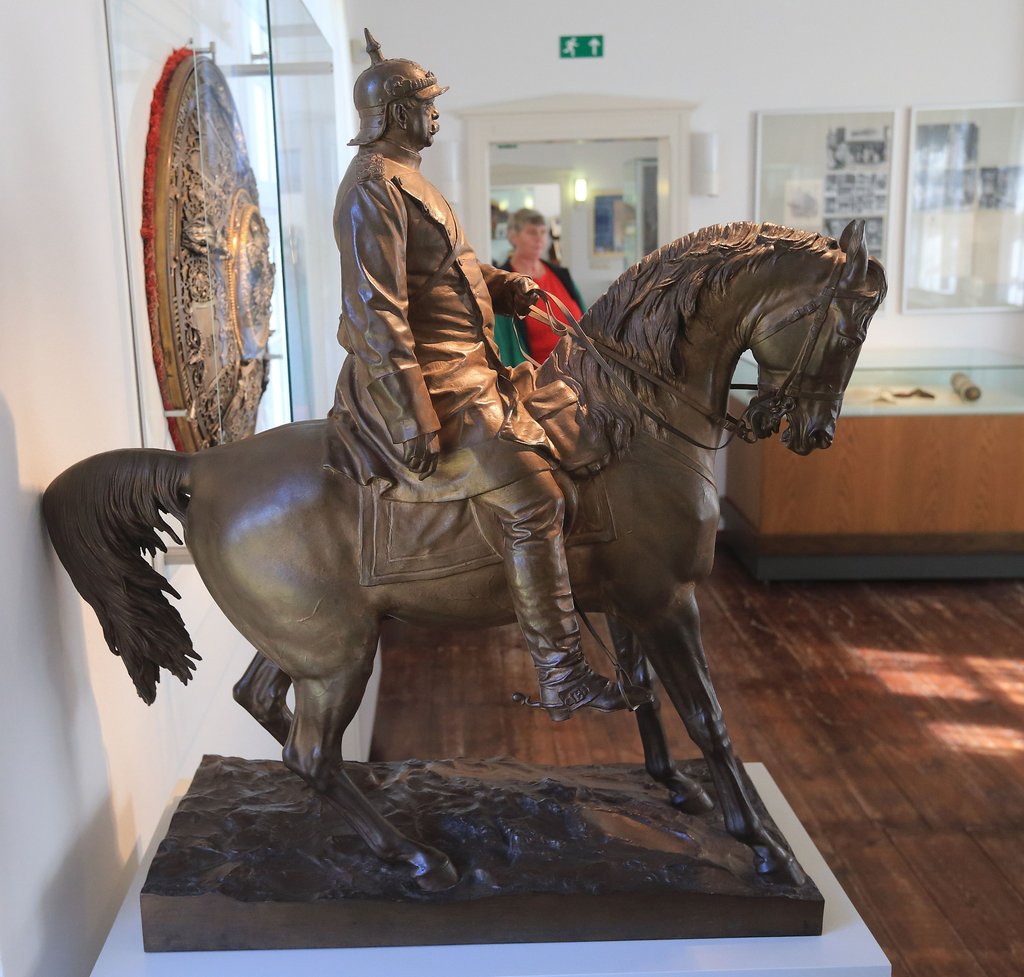 Otto von Bismarck als Reiterplastik: Der Eiserne Kanzler soll in Schönhausen in der einzigen Politikergedenkstiftung des Bundes in Ostdeutschland gewürdigt werden.