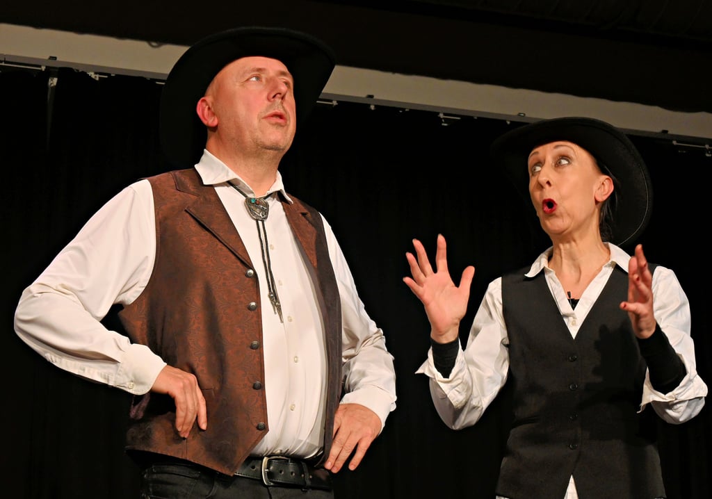 Tabea und Tobias Wollner bei der Premiere ihres neuen Programms „Mein Country“.