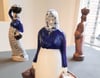 Hans Wewerkas Statuette „Frau mit zwei Körben“