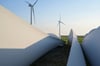 Modernere Windräder sind deutlich leistungsstärker - und höher. Zwei von ihnen sollen Anlagen nördlich von Roitzsch ersetzen.  